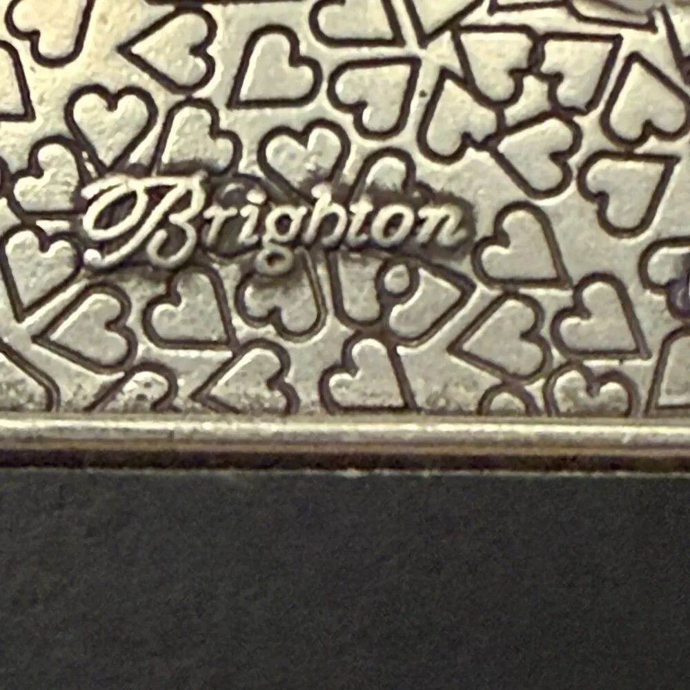 Brighton Vintage Napoleon Photo Frame SilverTone Ornate Baroque Small Taiwan
